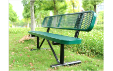 Expanded, Bench with backrest, 96inch
