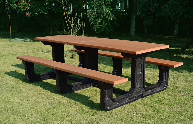 96" Rectangular Picnic Table